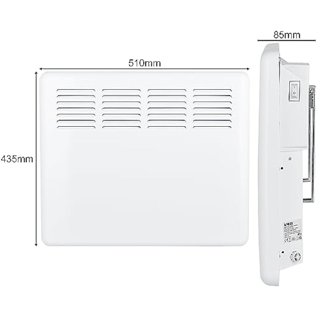 MYLEK 1000W Smart WiFi Panel Heater | Wall Mounted Electric Radiator