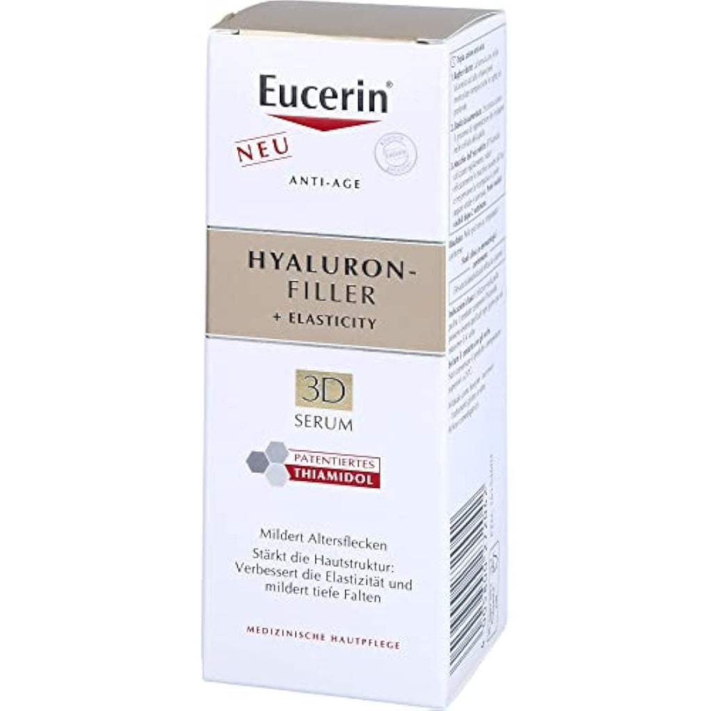 Eucerin Hyaluron-Filler + Elasticity 3D Serum - Anti-Aging Facial Serum 30ml