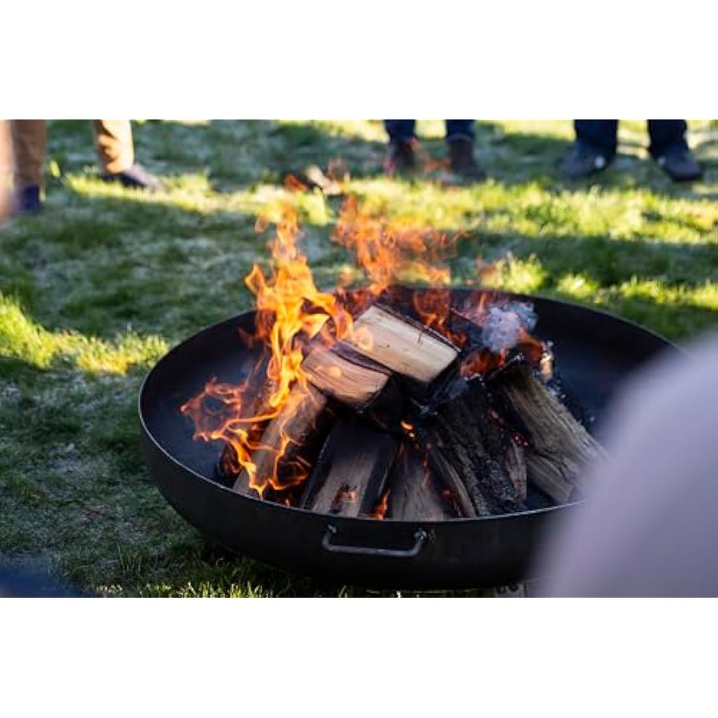 Jolof Store Pittsburgh Industrial Steel Firepit – Large Outdoor Bowl