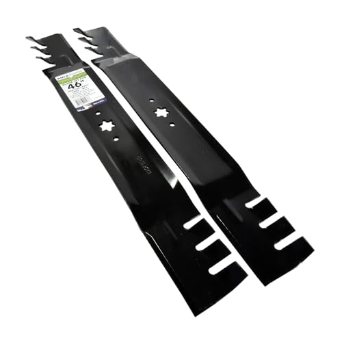 MaxPower 46-in Commercial Mulching Blade Set for MTD, Cub Cadet, Troy-Bilt