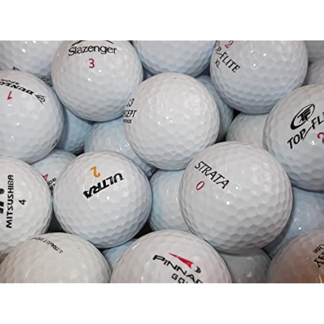 Recycled Golf Balls – 24 Pack Pearl Grade A Lake Balls