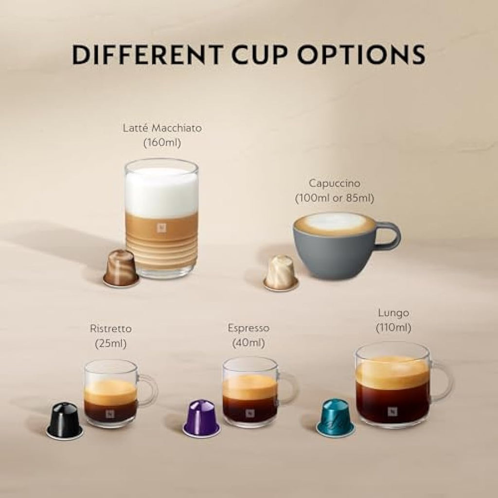 Nespresso Lattissima One Coffee Machine by De'Longhi – Black EN510.B