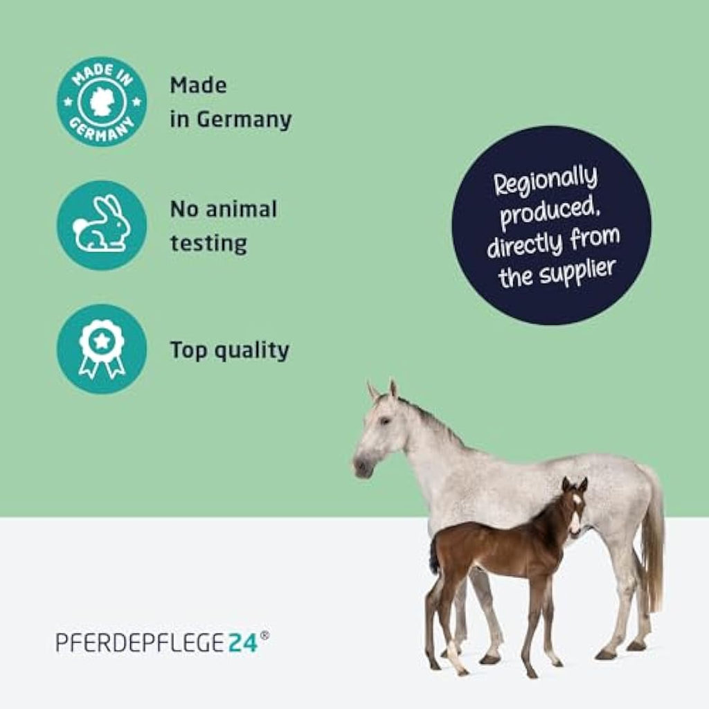 PFERDEPFLEGE24 Mane and Tail Detangler Spray – Shine & Dirt Repellent – 2500ml
