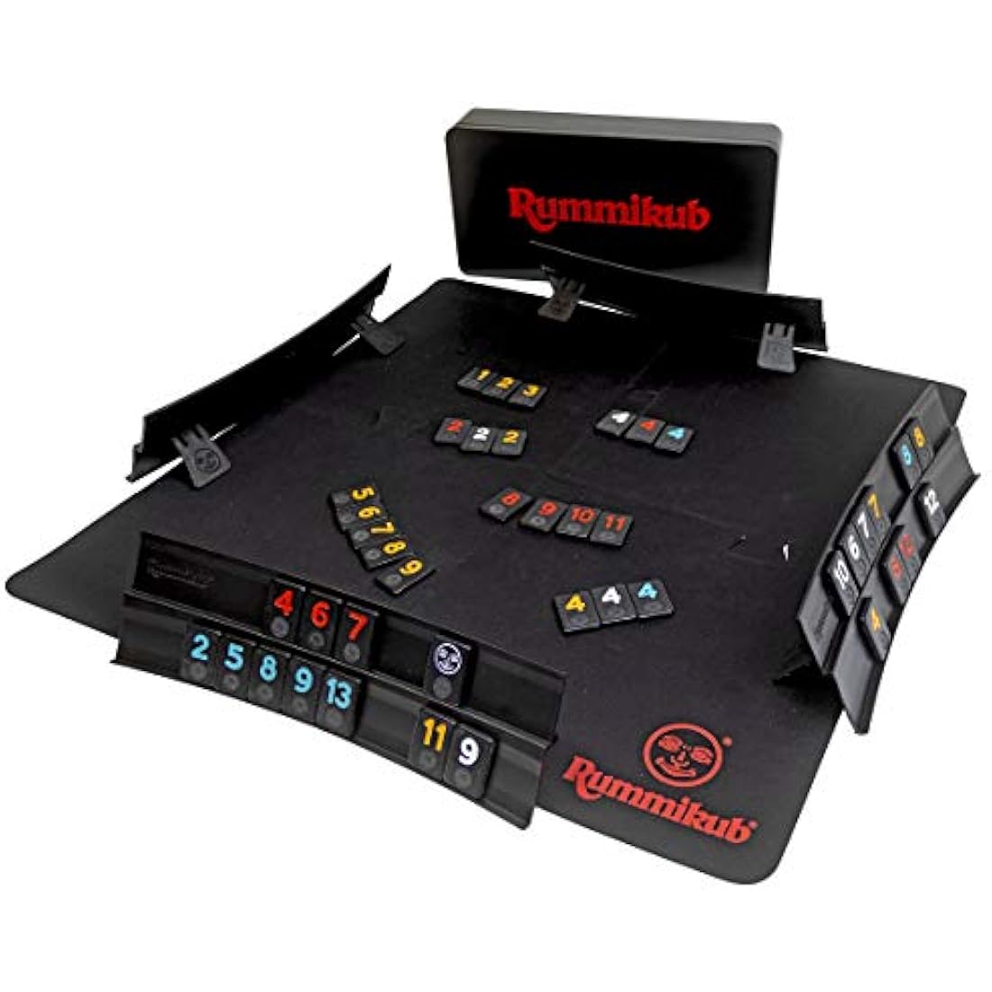 Rummikub Black Strategy Game | Premium Tin Edition Family Board Game