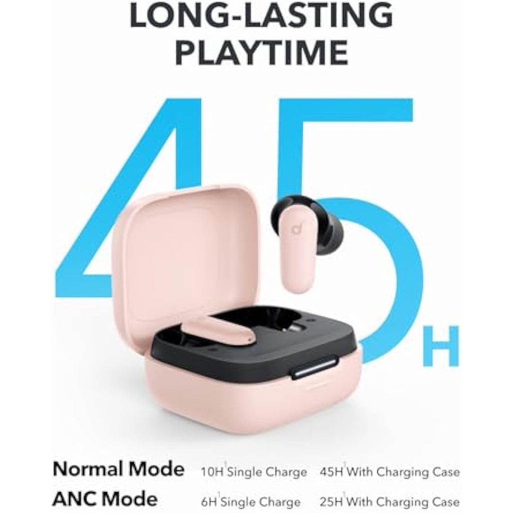 Anker soundcore P30i Noise Cancelling Earbuds | 45H Playtime & Stand