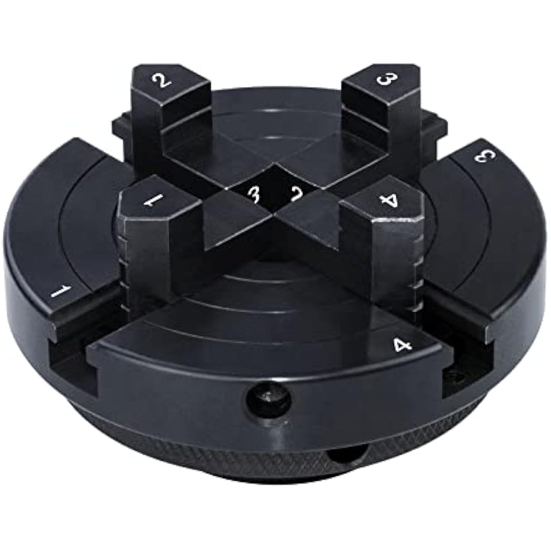 DEEFIINE 4 Inch Wood Lathe Chuck Set | Self Centering 4 Jaw Wood Turning