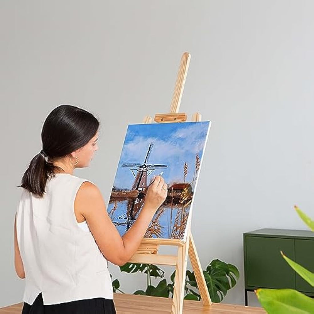 Elan Stretched Canvas 40x50cm 6-Pack | Triple Primed 100% Cotton