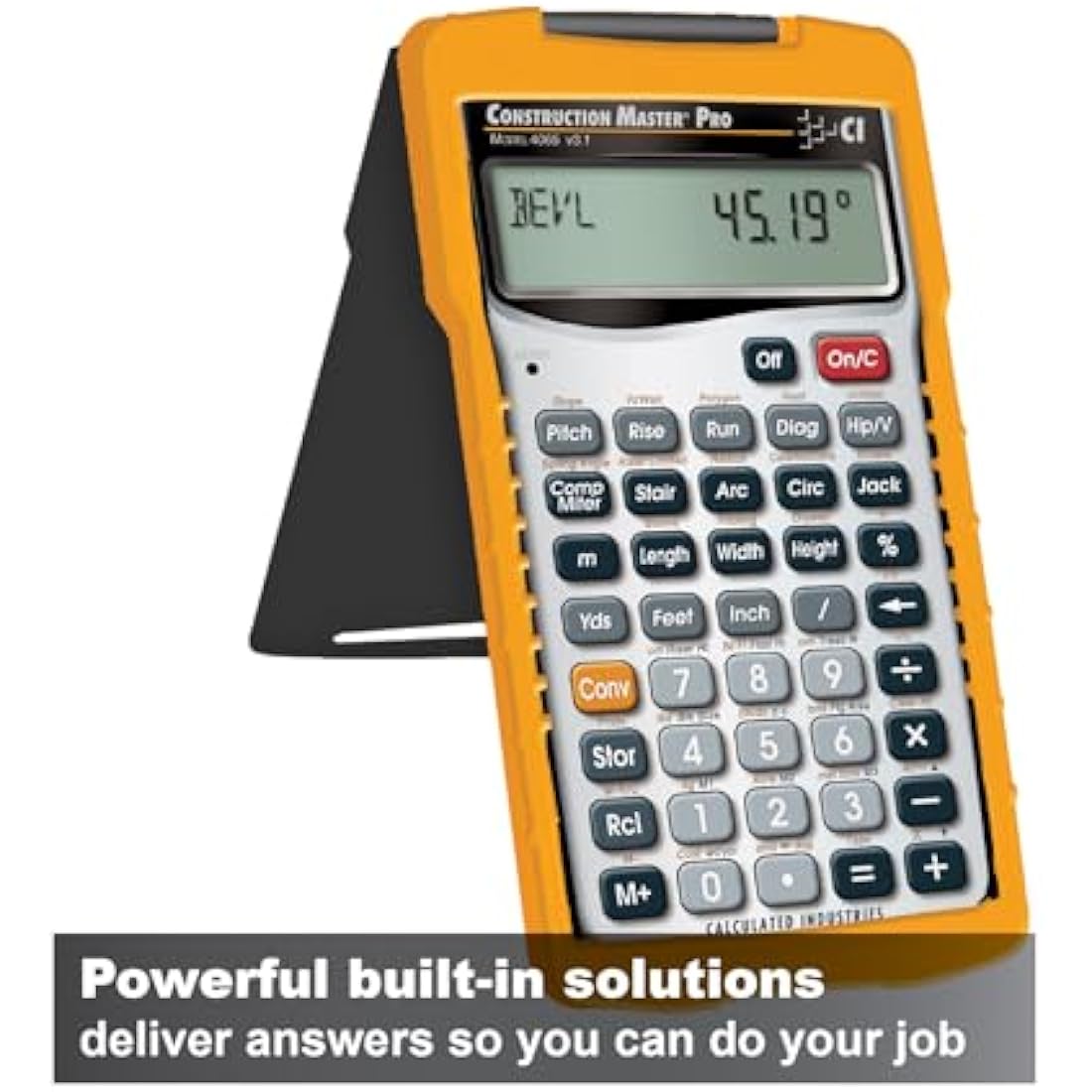Calculated Industries 4065 Construction Master Pro Calculator – Silver