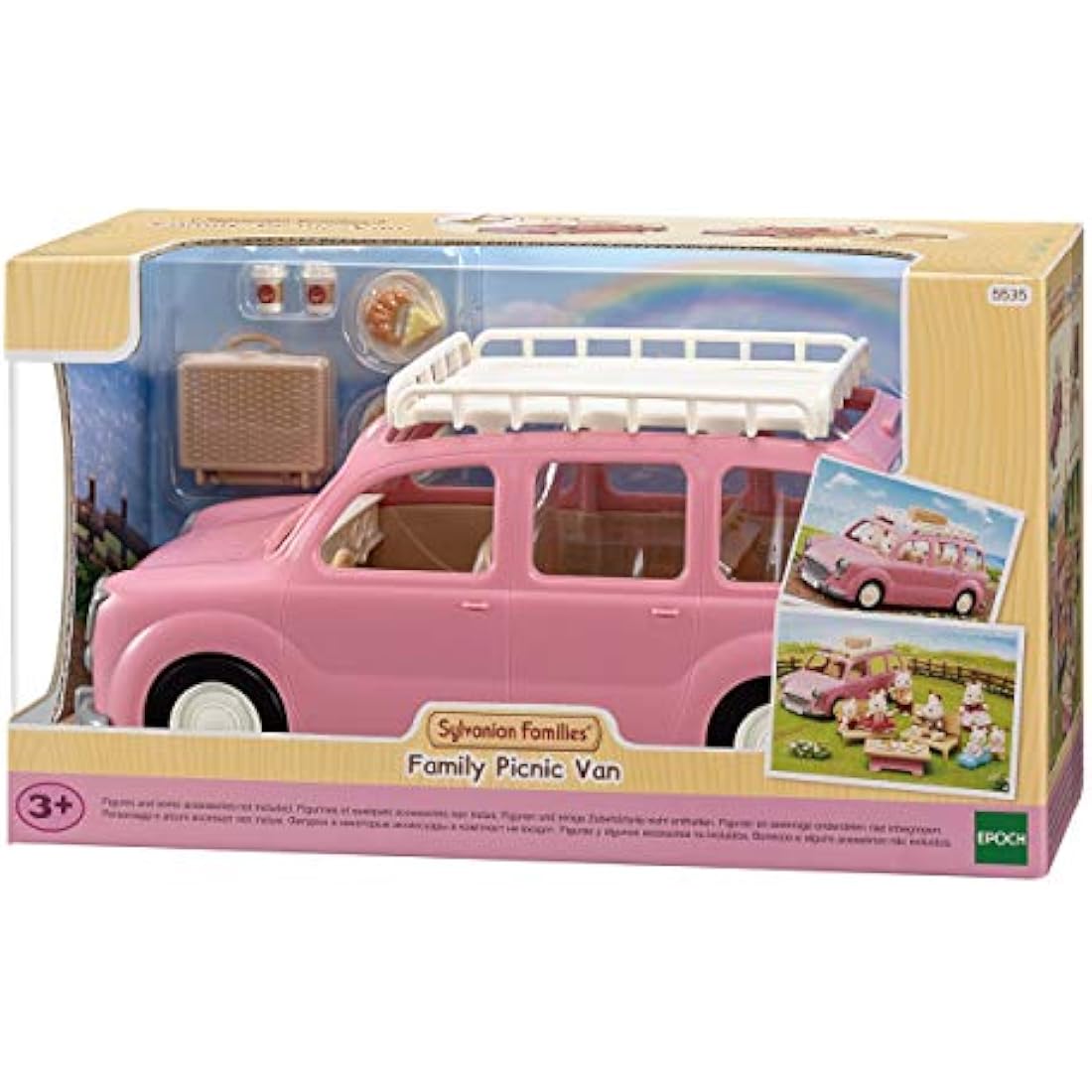 Sylvanian Families Family Picnic Van – Collectible Toy Vehicle Playset