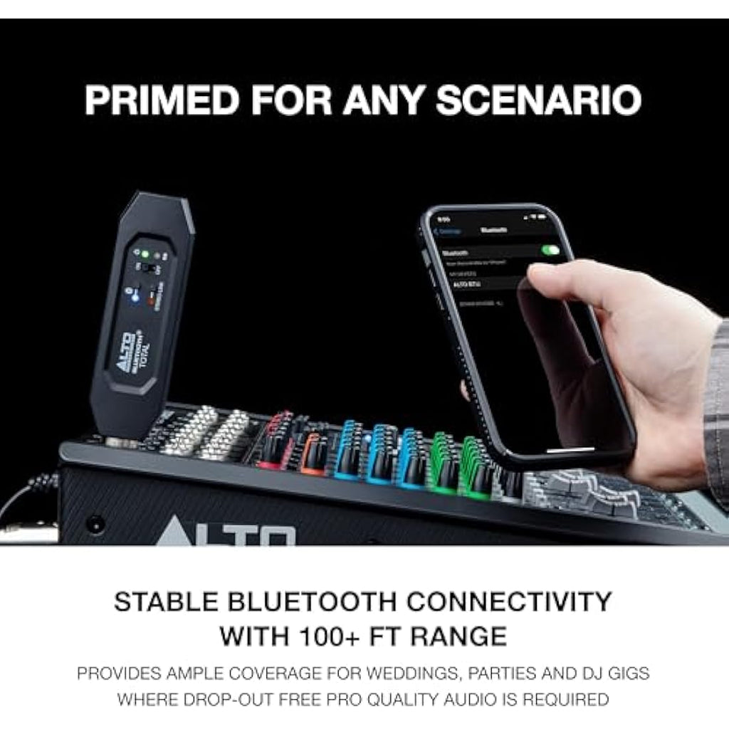 Alto Bluetooth Total 2 XLR Receiver for PA Systems and Mixers