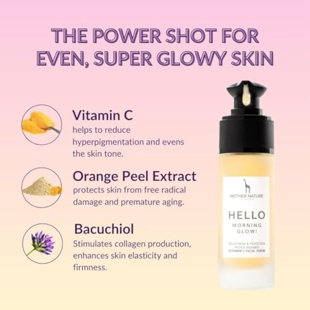Jolof Store Vitamin C Serum – 20% Anti-Aging Formula with Hyaluronic Acid