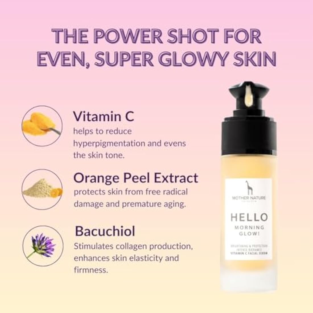 Jolof Store Vitamin C Serum – 20% Anti-Aging Formula with Hyaluronic Acid