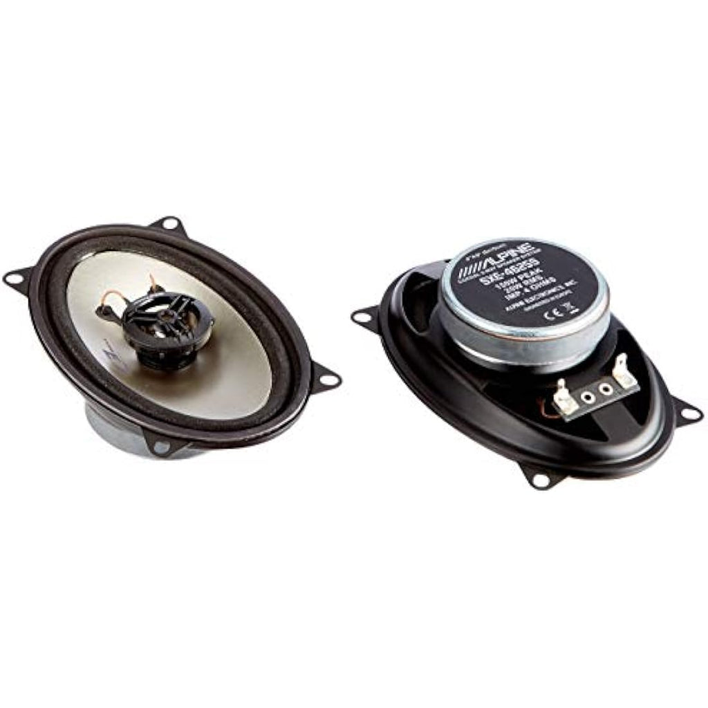 Alpine SXE-4625S Car Coaxial Speakers | 60W Passive Built-in Pair