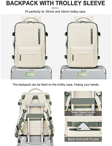 40L Travel Backpack | Airline Approved Laptop Gym Bag