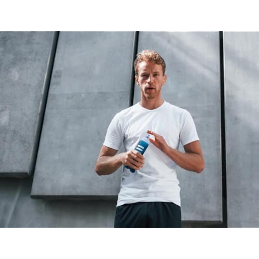 FITLY Soft Water Bottle | Collapsible Running Flask | BPA-Free & Leakproof