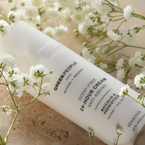 Green People Scent Free Face Cream | Organic Sensitive Skin Moisturizer