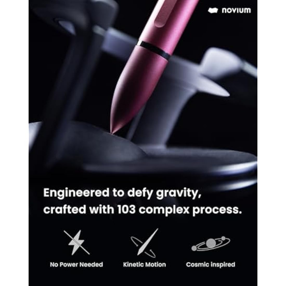 Novium Hoverpen Interstellar Edition – Aerospace Alloy Executive Pen