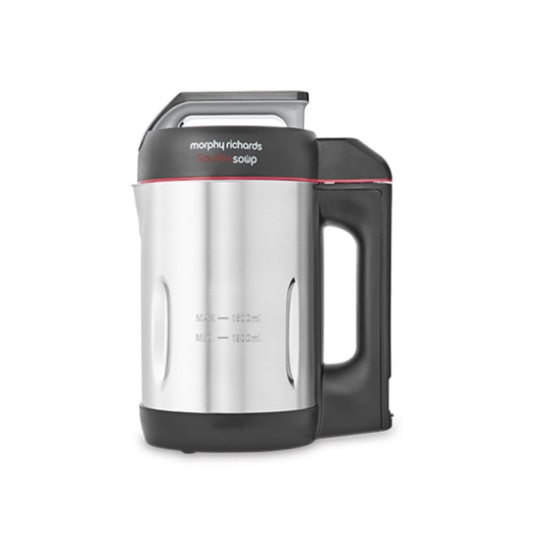 Morphy Richards Sauté & Soup Maker | 1.6L Non-Stick Jug with 4 Settings