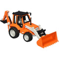 Driven by Battat Backhoe Loader Toy – Construction Truck with Lights & Sounds