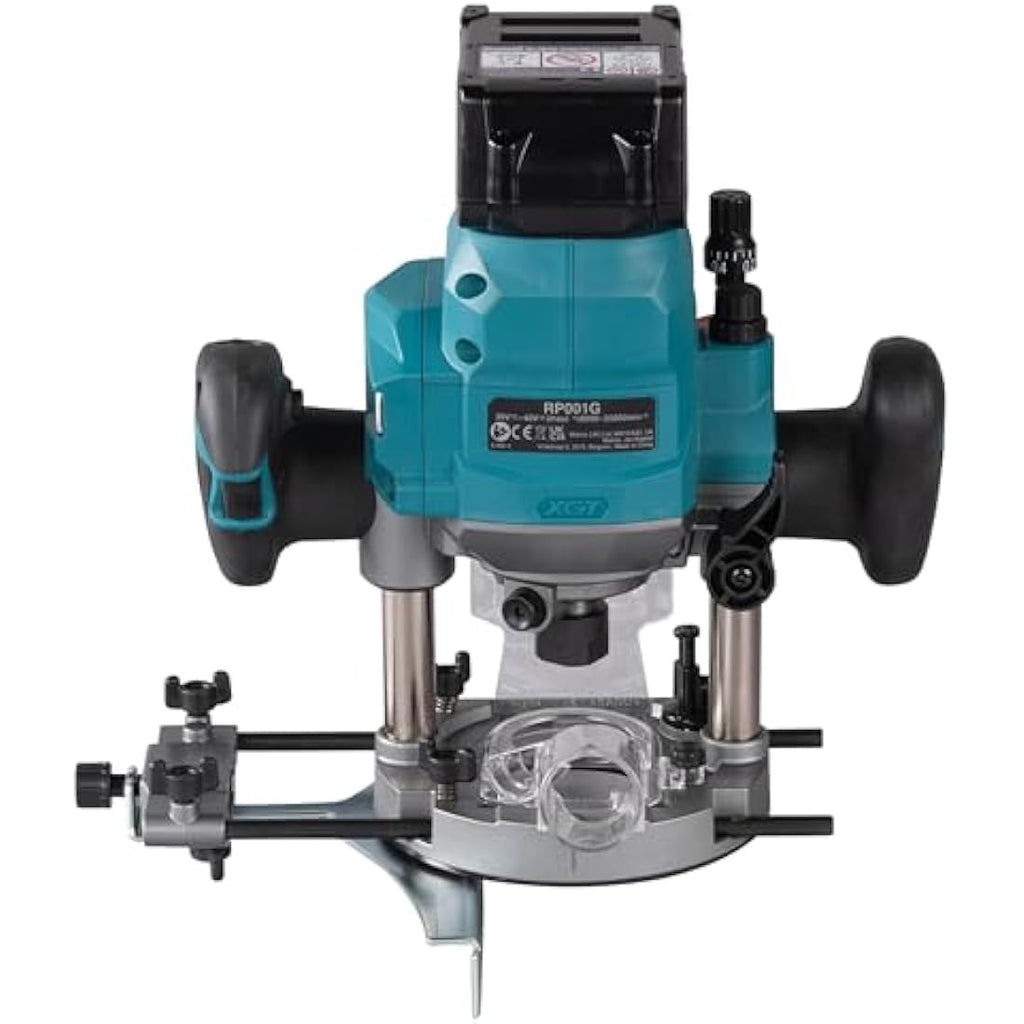 Makita RP001GZ02 40V Max XGT Brushless Router – 1/2" Plunge Base