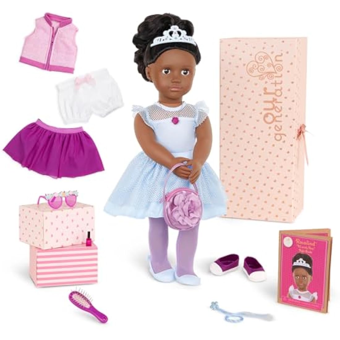 Our Generation Rosalind 46cm Fashion Doll – 3 Outfits & Styling Accessories