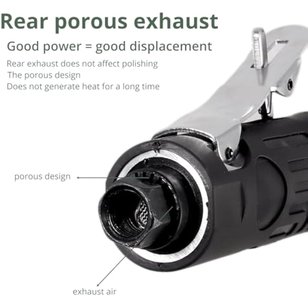 EYPINS Pneumatic Angle Die Grinder Kit | 20,000 RPM Air Polishing Tool
