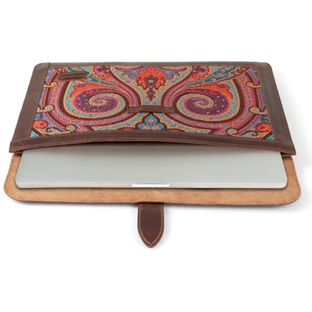 Londo Genuine Leather Laptop Sleeve for MacBook Pro & Air 13.3 Inch