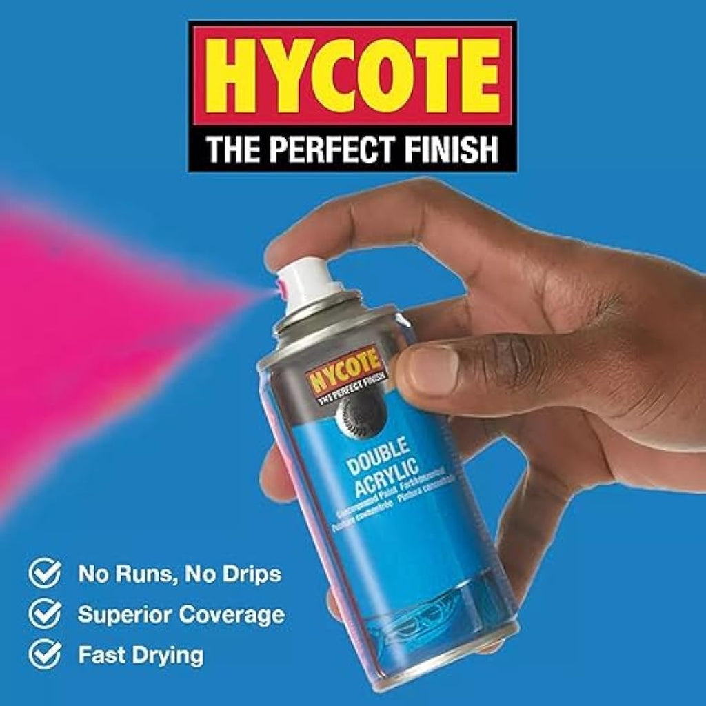 Hycote Stone Guard White Aerosol Paint – Anti-Corrosion Car Spray 400ml