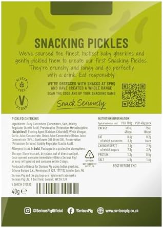 Serious Pig Gourmet Savoury Snack Hamper - 22 Pack British Pub Gift Box