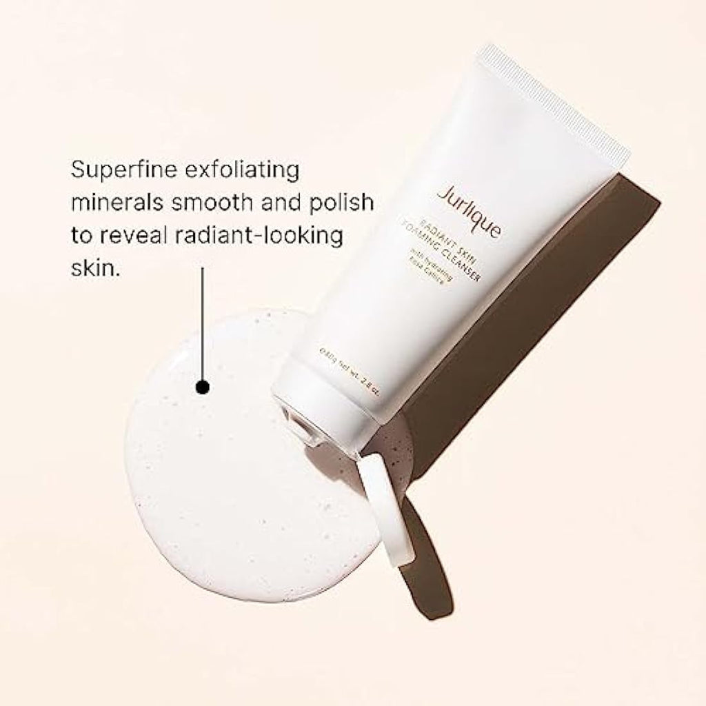 Jurlique Radiant Skin Foaming Cleanser – Natural Exfoliating Face Wash – 80g