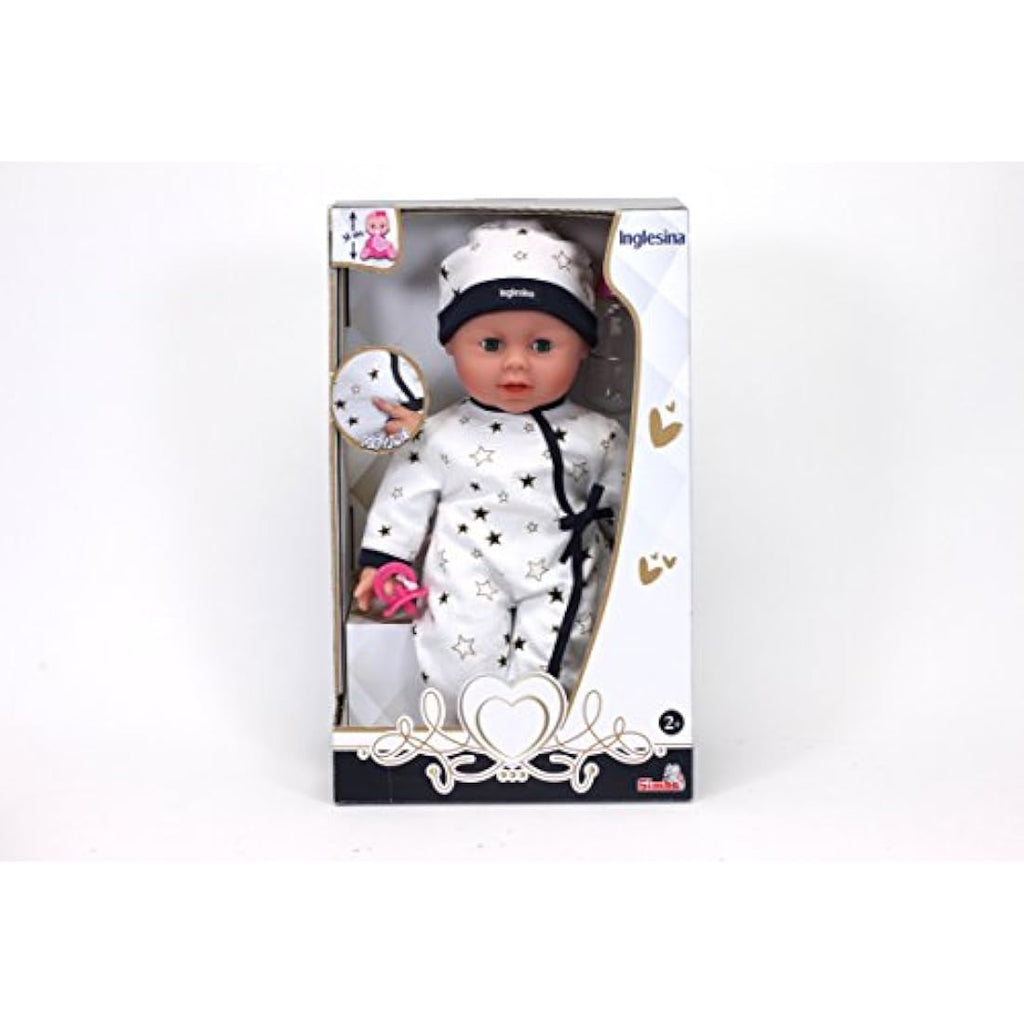 Simba Inglesina Baby 38 cm Interactive Doll with 24 Sounds -