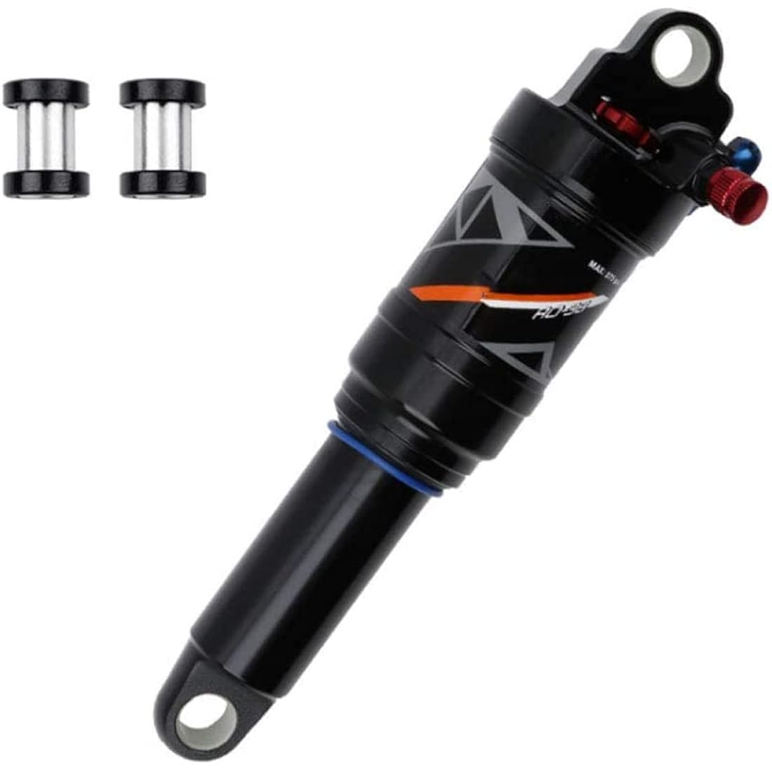 Splumzer MTB Air Rear Shock Absorber | 210mm Manual Lockout – Alloy