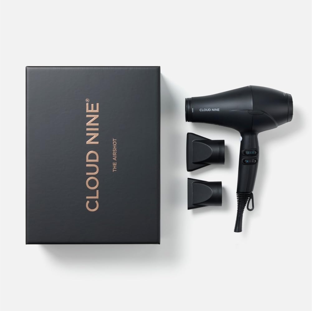 CLOUD NINE The Airshot Hair Dryer | 2000W Anti-Static Tourmaline Dryer