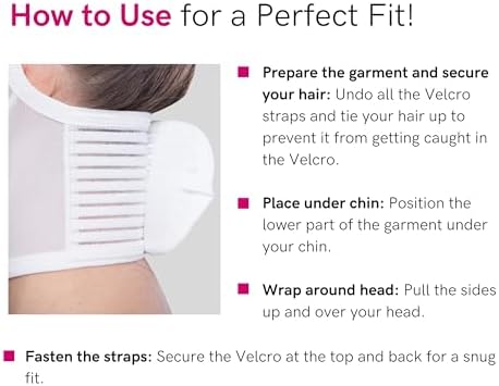 Lipoelastic FM Extra | Post-Surgical Chin and Neck Compression Mask
