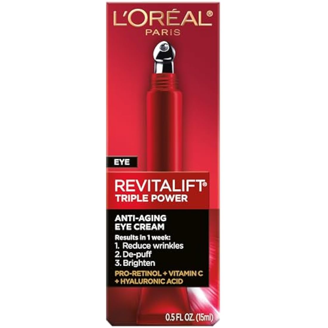 L'Oreal Paris RevitaLift Triple Power Anti-Aging Eye Treatment - 0.5 oz