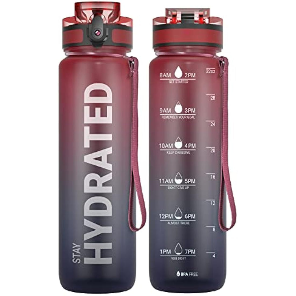 Sahara Sailor Motivational Water Bottle | 1L Tritan BPA Free Leakproof