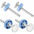 M10 Baby Gate Spindle Rods – 4 Pack Pressure Mount Bolts, Blue