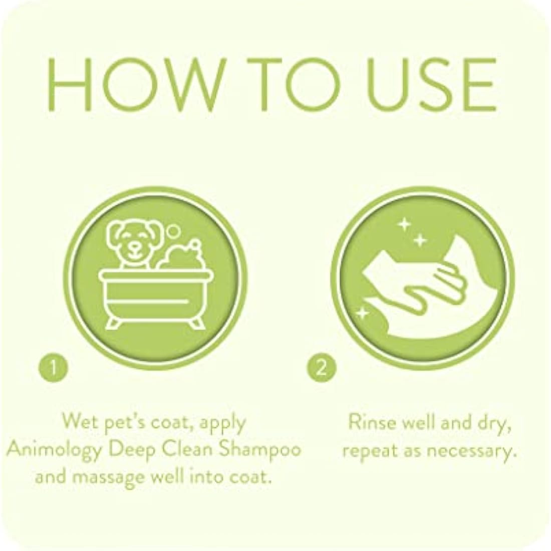 Animology Deep Clean Dog Shampoo – Deodorising & Easy Rinse – 2.5L