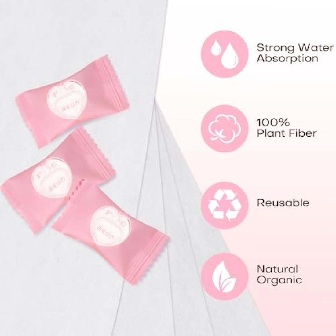 Jolof Store Disposable Face Towel – 300 Pack Compressed Travel Wipes