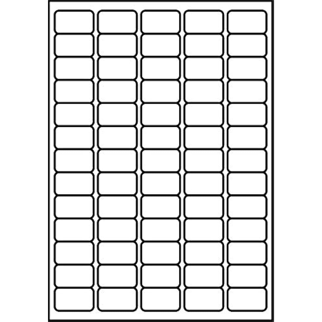 A4 Address Labels | 65 Per Sheet | 100 Sheets (6500 Labels)