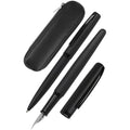 Eleganza Fountain Pen & Ballpoint Set with Leather Case