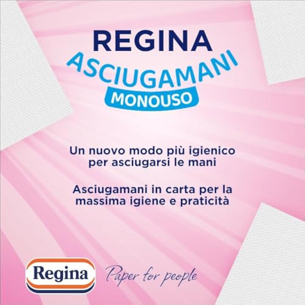 Regina Disposable Towels – 100 Pack Hygienic FSC Cellulose Guest Towels