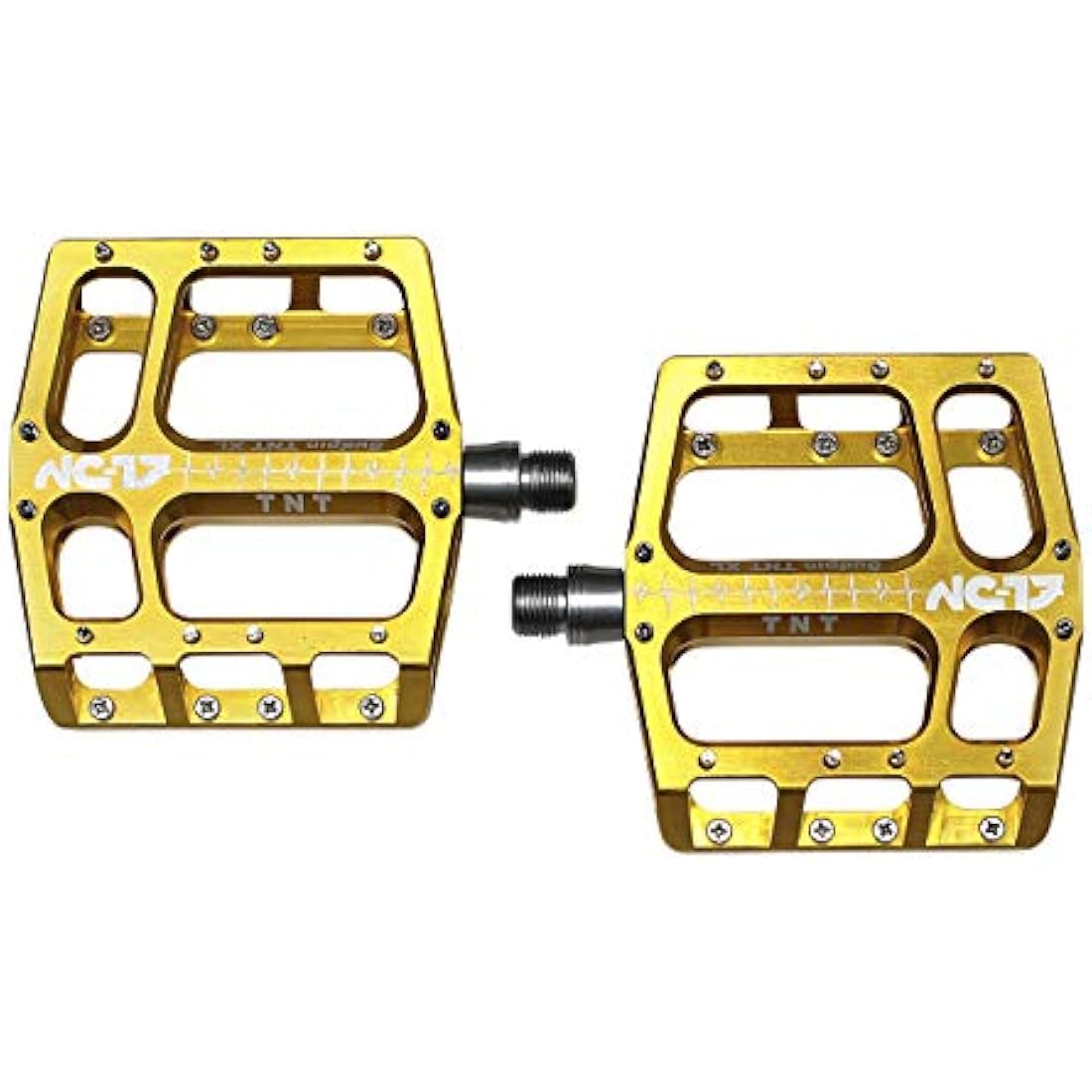 NC-17 Sudpin IV XL TNT Aluminium Platform Pedals – MTB & BMX Flat Pedals