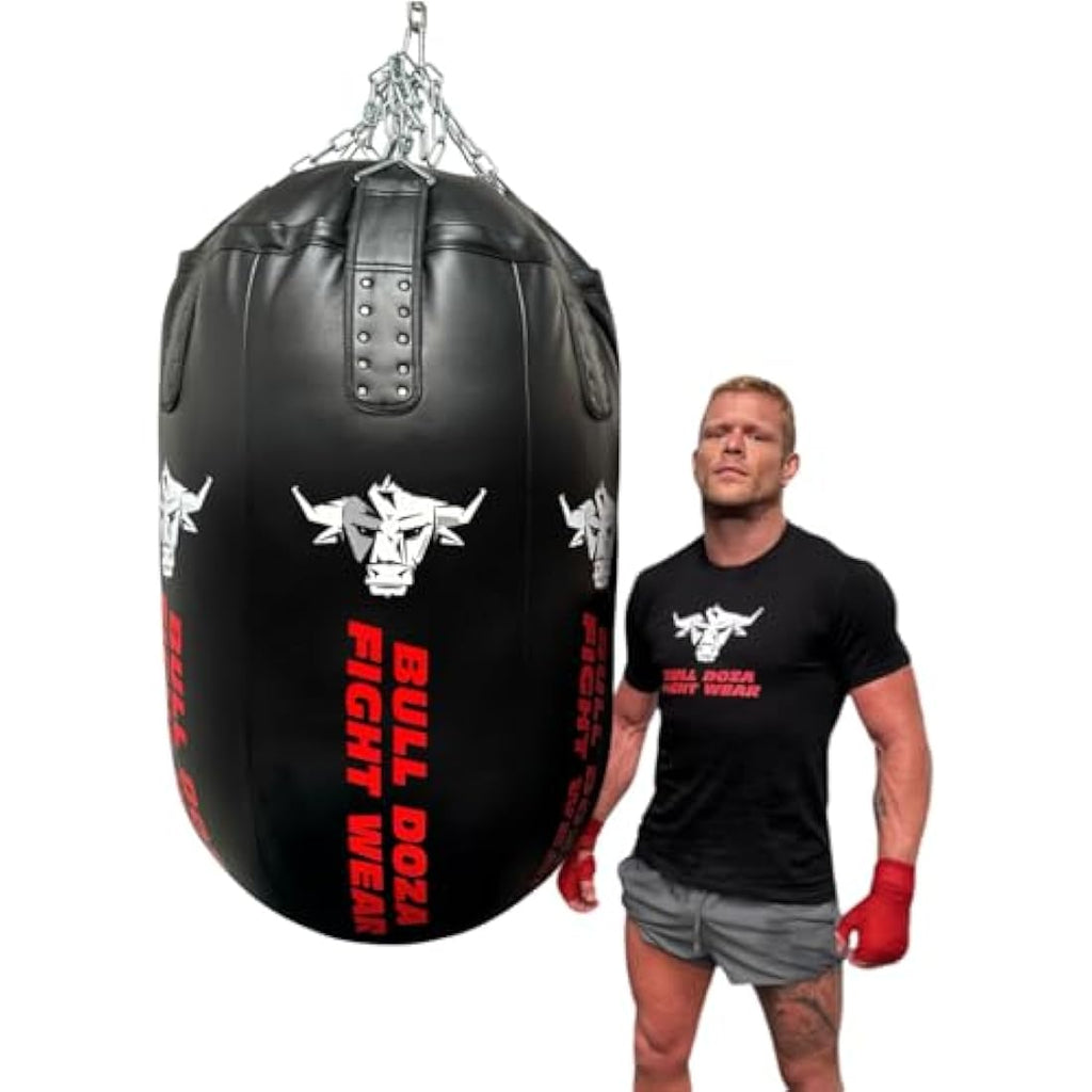 Bull Doza Bullet Punch Bag | 100kg Heavy-Duty Self-Fill Boxing Bag