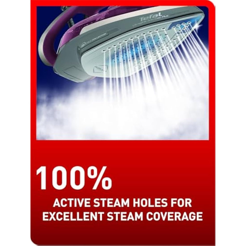 Tefal Ultraglide Steam Iron – 2800W Anti-Scale with Durilium Soleplate