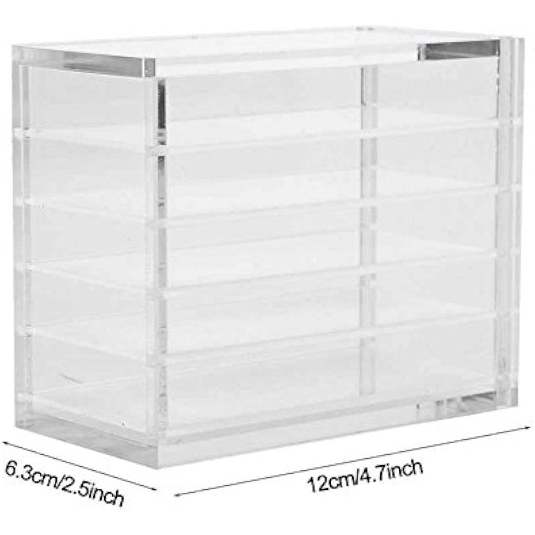 5-Layer Acrylic Eyelash Storage Box | Lash Extension Organizer