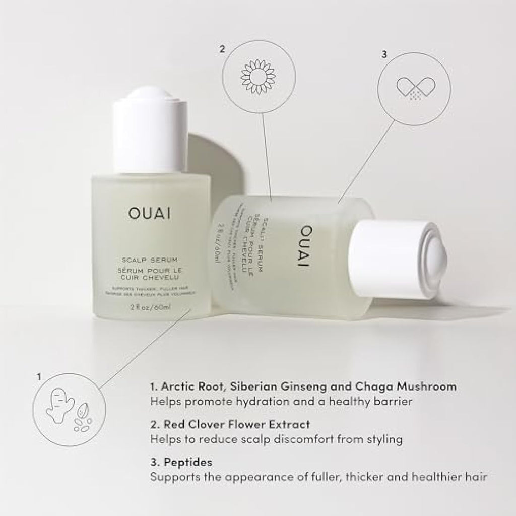 OUAI Scalp Serum – Thickening Hair Treatment with Peptides - 60ml
