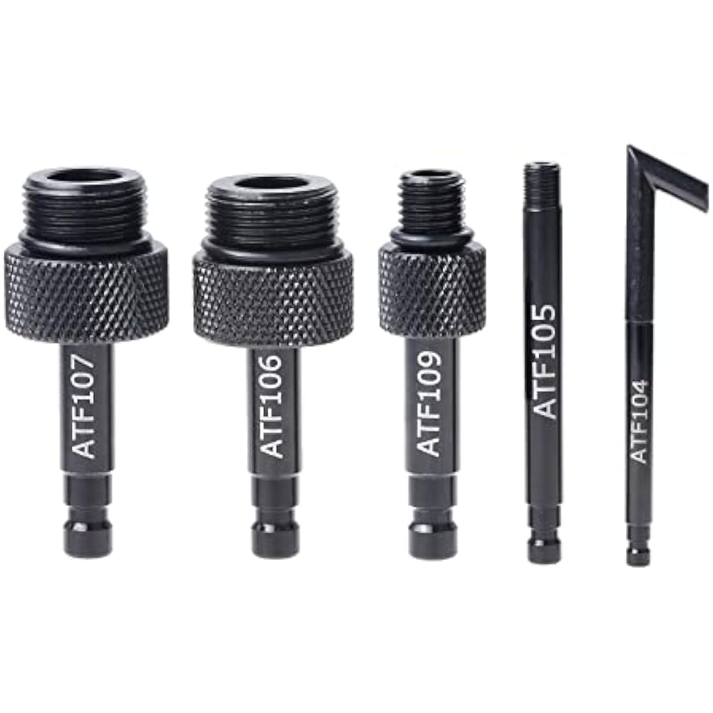 SURIEEN 5Pcs ATF Transmission Fluid Oil Filler Adapter for DSG CVT 09G
