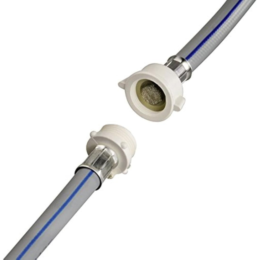 Xavax Cold Water Inlet Hose Extension for Washing Machine - 2.5m Grey