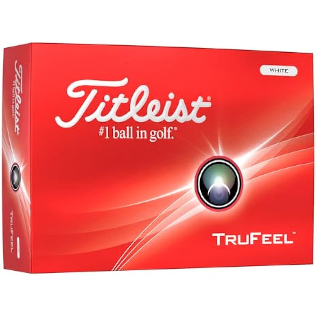 Titleist TruFeel Golf Balls | Ultra-Soft Feel Low Flight | 12-Ball Pack